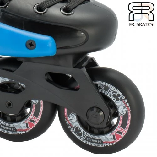 FR Junior Adjustable Inline Roller Skates - Black 4 FR Junior Adjustable Inline Roller Skates - Black - Image 2
