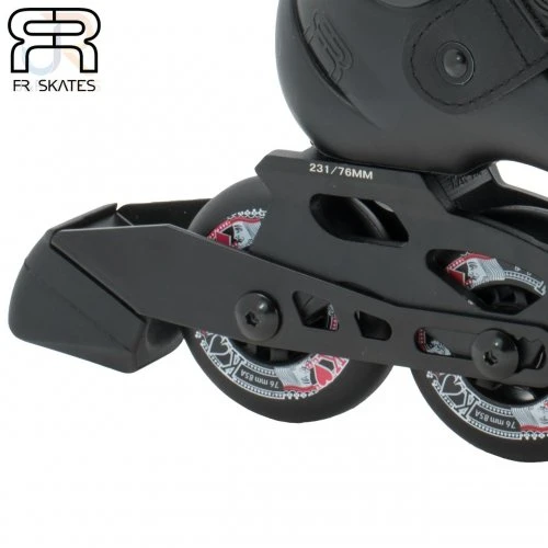 FR Junior Adjustable Inline Roller Skates - Black 6 FR Junior Adjustable Inline Roller Skates - Black - Image 4