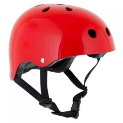 SFR Essentials Helmet - Gloss - S/M -Roller Skates Store gloss20red20helmet 500x500 0 1 1
