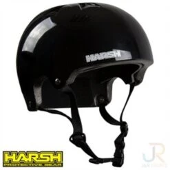 Harsh PRO EPS Safety Helmet - Gloss Black