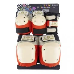 187 Killer Pads Adult 6 Pack Set - Lizzie Orange