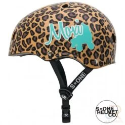 S1 Lifer Helmet Moxi Matt Leopard Print -Roller Skates Store moxi20helmet202 500x500 0