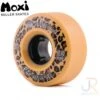 Moxi Trick Park Wheels Tan/Cream Leopard 55mm 97a (Pack Of 4) -Roller Skates Store moxi20leopard 500x500 0