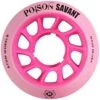 Atom Poison Savant Hybrid Wheels Pink 59x38mm (4 Pack) 2 Atom Poison Savant Hybrid Wheels Pink 59x38mm (4 Pack) -Roller Skates Store poison20savant20pink 500x500 0