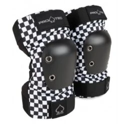 Pro-Tec Street Padset Knee/Elbow Combo Pad Set Checker -Roller Skates Store pro tec20combo20checker202 500x500 0