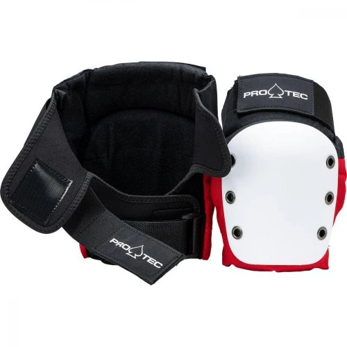 Pro-Tec Street Elbow Pads Red/White/Black - Adult 4 Pro-Tec Street Elbow Pads Red/White/Black - Adult - Image 2