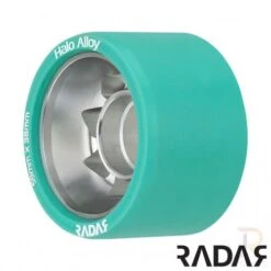 Radar Halo Alloy Wheels 59mm (Pack Of 4) -Roller Skates Store radar20halo20teal 500x500 0
