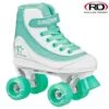 Roller Derby FireStar V2 Quad Roller Skates - White Teal -Roller Skates Store rd20firestar20teal 500x500 0