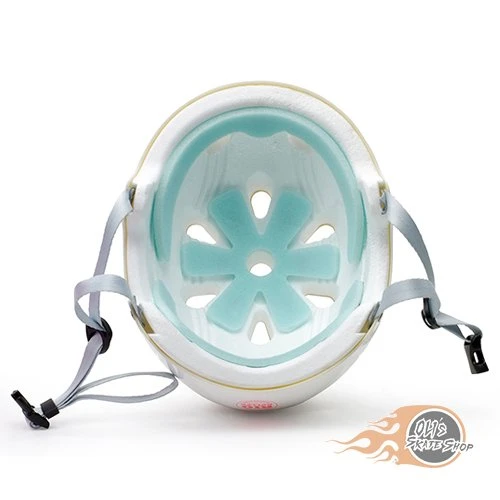 Rio Roller Script Helmet - White 4 Rio Roller Script Helmet - White - Image 2