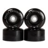 Rookie LED Light Up Quad Roller Skate Wheels Clear Black 85A (4 Pack) -Roller Skates Store rookie20flash20black 500x500 0
