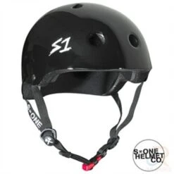 S1 Mini Lifer Multi Impact Kids Helmet - Black Gloss