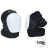 S1 Pro Knee Pads Black/White -Roller Skates Store s120knee20black20white 500x500 0