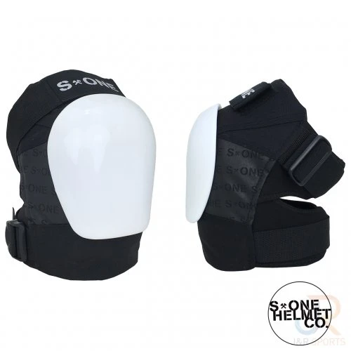 S1 Pro Knee Pads Black/White 3 S1 Pro Knee Pads Black/White