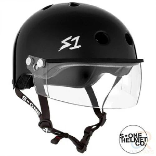 S1 Lifer Helmet With Visor - Black Gloss 4 S1 Lifer Helmet With Visor - Black Gloss - Image 2