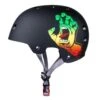 Bullet X Santa Cruz Helmet - Screaming Hand Rasta -Roller Skates Store screaming20hand 500x500 0