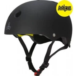 Triple 8 Brainsaver II Helmet With MIPS Black Rubber