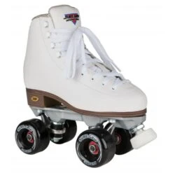 Sure-Grip Fame Outdoor Quad Skates - White