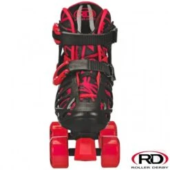 Roller Derby Trac Star V2 Adjustable Quad Skates Red/Black -Roller Skates Store trac20star20v220red203 500x500 0