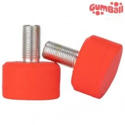 Gumball Toe Stops 5/8" Long 30mm Watermelon 83A (pair)