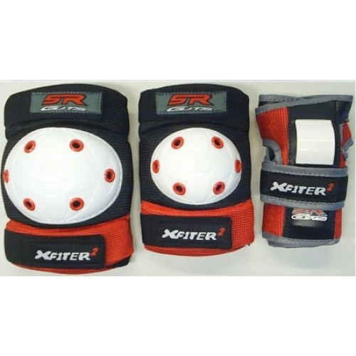 X-Fitter Junior 3 Piece Safety Pad Set 3 X-Fitter Junior 3 Piece Safety Pad Set
